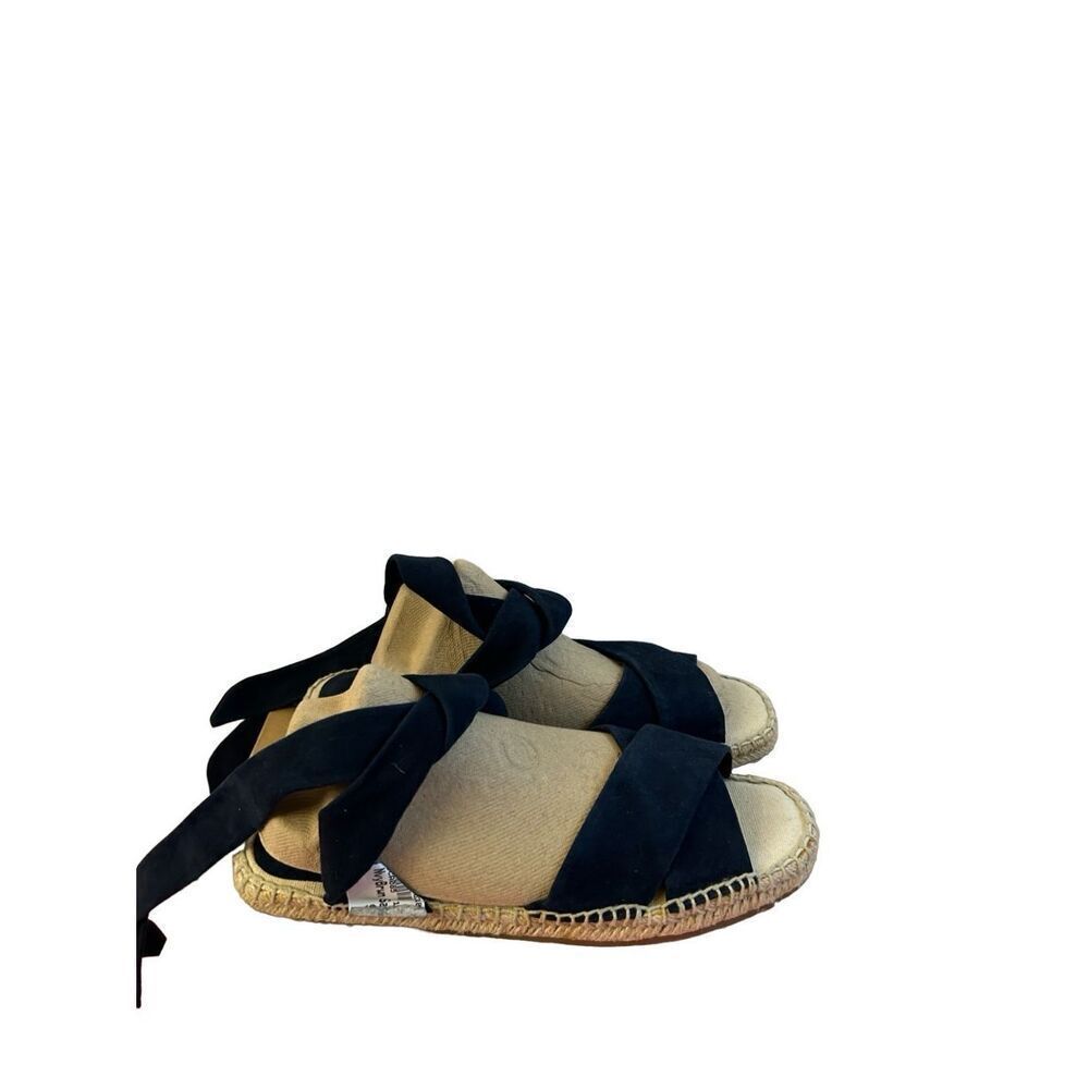 Splendid ankle strap sandals navy hemp 9.5 nwot‎